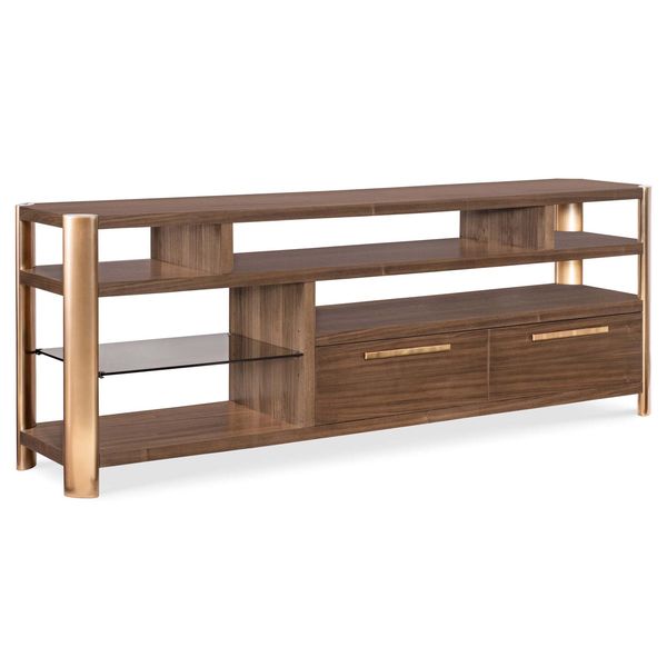 Consolle multimediale Eleana, Caramello Chiaro