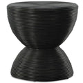Tavolino laterale Bongo, Colore Nero