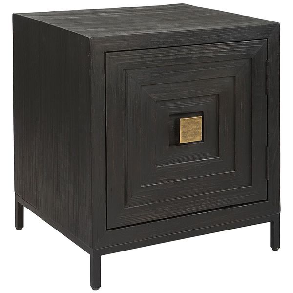 Mobile Aiken a 1 anta, Colore Nero